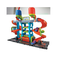 Produktbild för Hot Wheels City Mega-biltvätt med 1 Color Shifters-bil, leks...