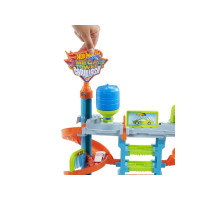 Produktbild för Hot Wheels City Mega-biltvätt med 1 Color Shifters-bil, leks...