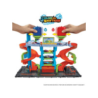 Produktbild för Hot Wheels City Mega-biltvätt med 1 Color Shifters-bil, leks...