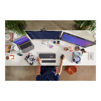 Produktbild för Logitech MX Keys Combo for Business - sats med tangentbord och mus - QWERTY - brittisk - grafit Inmatningsenhet
