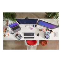 Produktbild för Logitech MX Keys Combo for Business - sats med tangentbord och mus - QWERTY - brittisk - grafit Inmatningsenhet