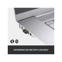 Produktbild för Logitech MX Keys Combo for Business - sats med tangentbord och mus - QWERTY - brittisk - grafit Inmatningsenhet