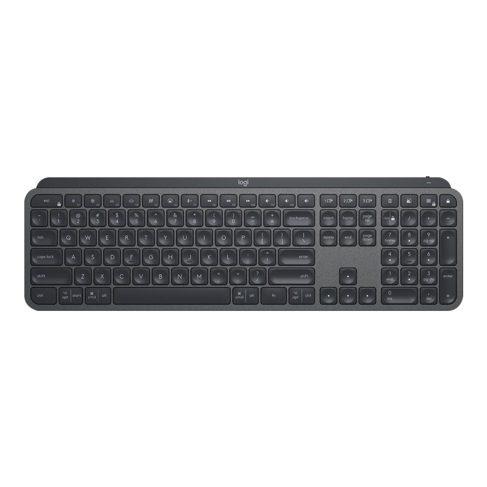 Produktbild för Logitech MX Keys Combo for Business - sats med tangentbord och mus - QWERTY - brittisk - grafit Inmatningsenhet