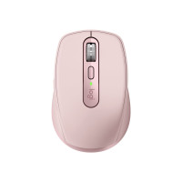 Produktbild för Logitech MX Anywhere 3S - mus - Bluetooth - rosa