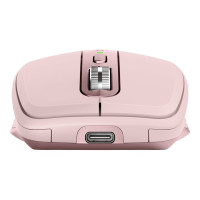Produktbild för Logitech MX Anywhere 3S - mus - Bluetooth - rosa