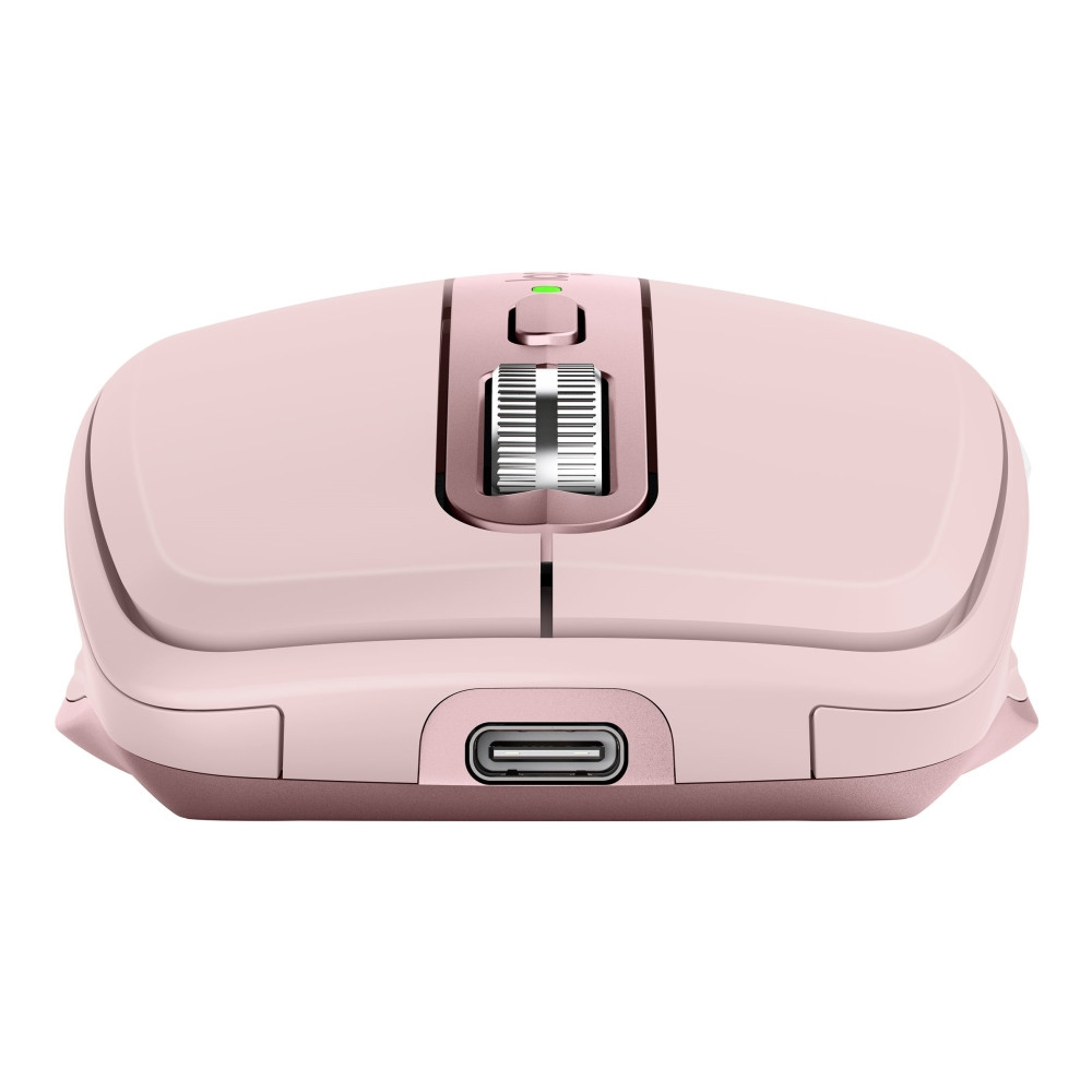 Produktbild för Logitech MX Anywhere 3S - mus - Bluetooth - rosa