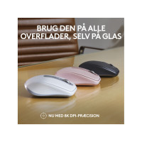Produktbild för Logitech MX Anywhere 3S - mus - Bluetooth - rosa