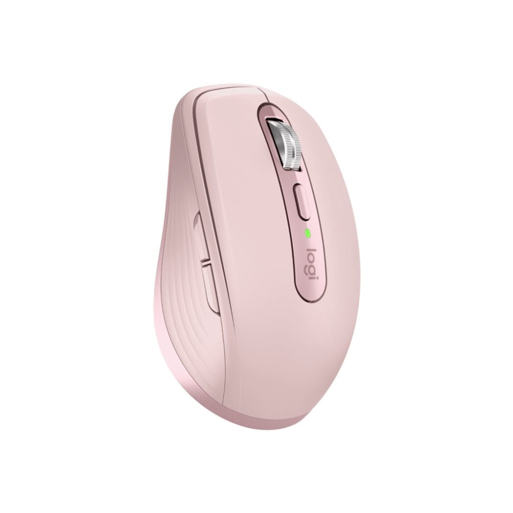 Produktbild för Logitech MX Anywhere 3S - mus - Bluetooth - rosa