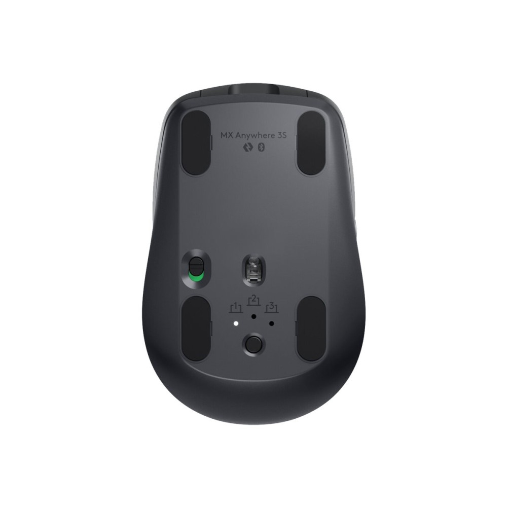 Produktbild för Logitech MX Anywhere 3S - mus - Bluetooth - rosa