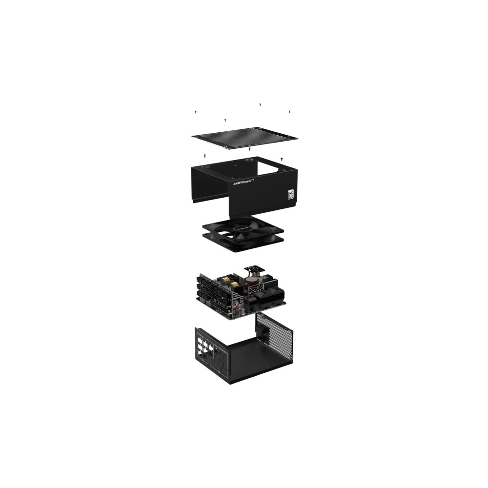 Produktbild för LC Power Platinum Series LC850P V3.0 - nätaggregat - 850 Watt