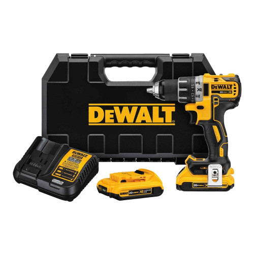 DeWalt DeWALT DCD791D2-QW borr/drivare - sladdlös - 2 hastigheter - 2 batterier
