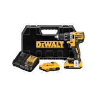 Produktbild för DeWALT DCD791D2-QW borr/drivare - sladdlös - 2 hastigheter - 2 batterier