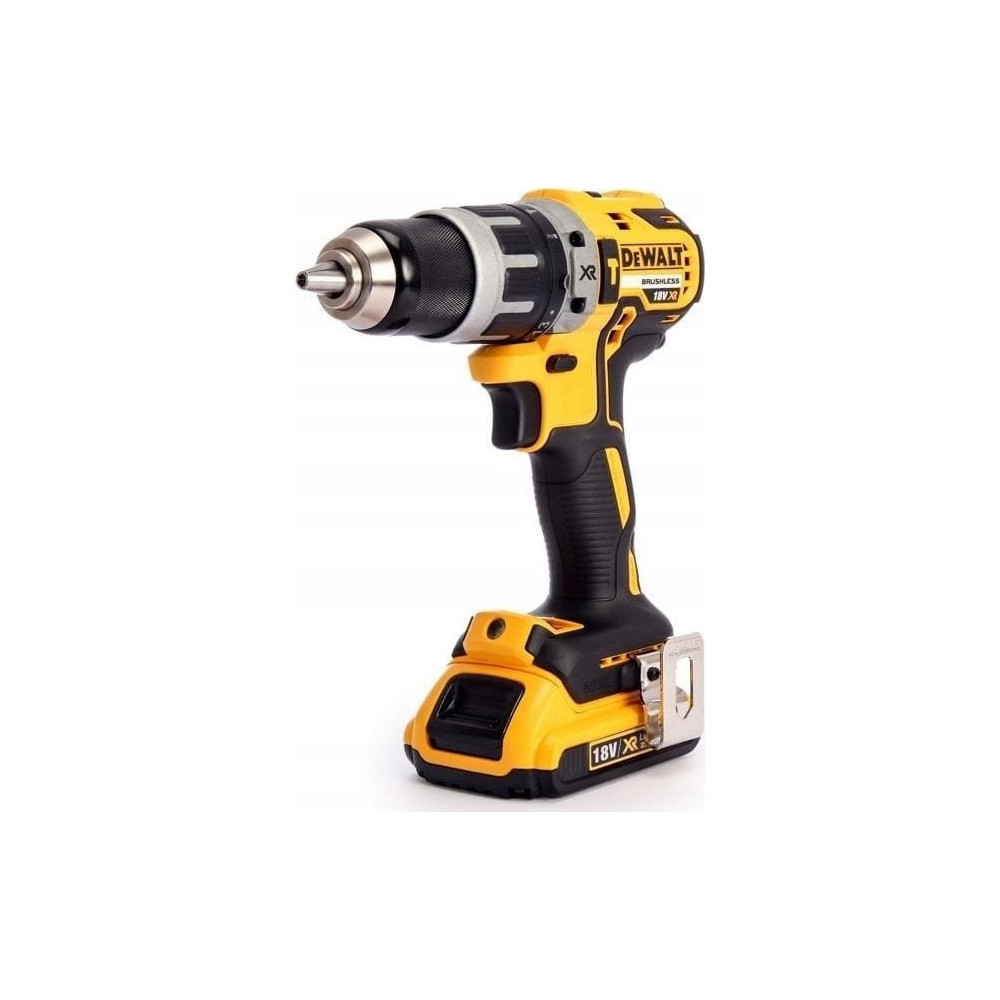 Produktbild för DeWALT DCD791D2-QW borr/drivare - sladdlös - 2 hastigheter - 2 batterier