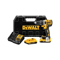 Produktbild för DeWALT DCD791D2-QW borr/drivare - sladdlös - 2 hastigheter - 2 batterier
