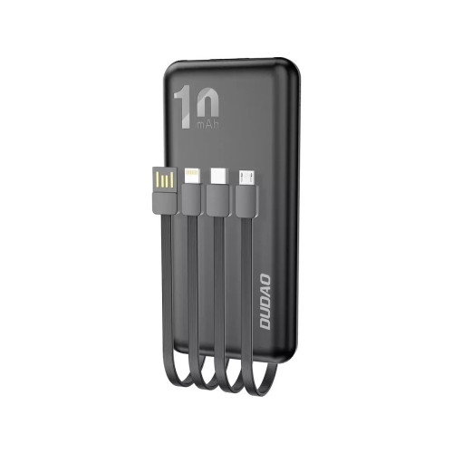 Dudao Dudao K6Pro Universal 10000mAh Power Bank för USB-kabel, USB...