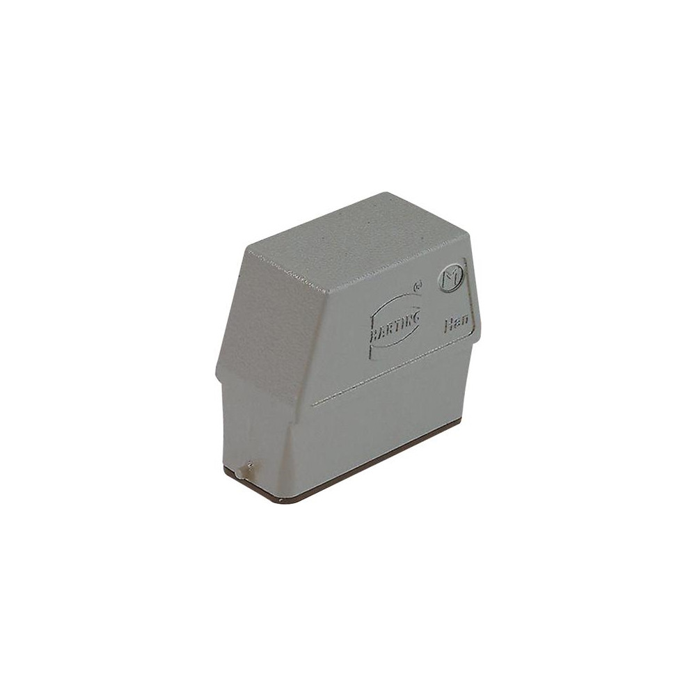 Produktbild för Harting metallkontaktgehäuse 250V 16A vinklad ingång M25 192...