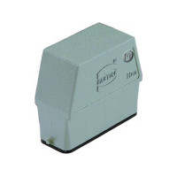 Produktbild för Harting metallkontaktgehäuse 250V 16A vinklad ingång M25 192...