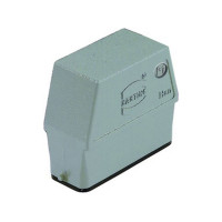 Produktbild för Harting metallkontaktgehäuse 250V 16A vinklad ingång M25 192...