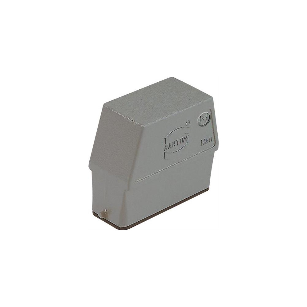 Produktbild för Harting metallkontaktgehäuse 250V 16A vinklad ingång M25 192...
