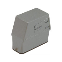 Produktbild för Harting metallkontaktgehäuse 250V 16A vinklad ingång M25 192...