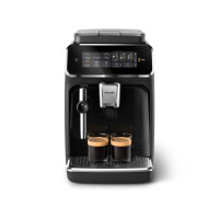 Produktbild för Philips 3300 series EP3321 - automatisk kaffekokare med mjölkskummare - 15 bar - svart lack