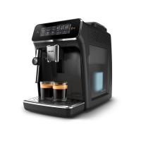Produktbild för Philips 3300 series EP3321 - automatisk kaffekokare med mjölkskummare - 15 bar - svart lack