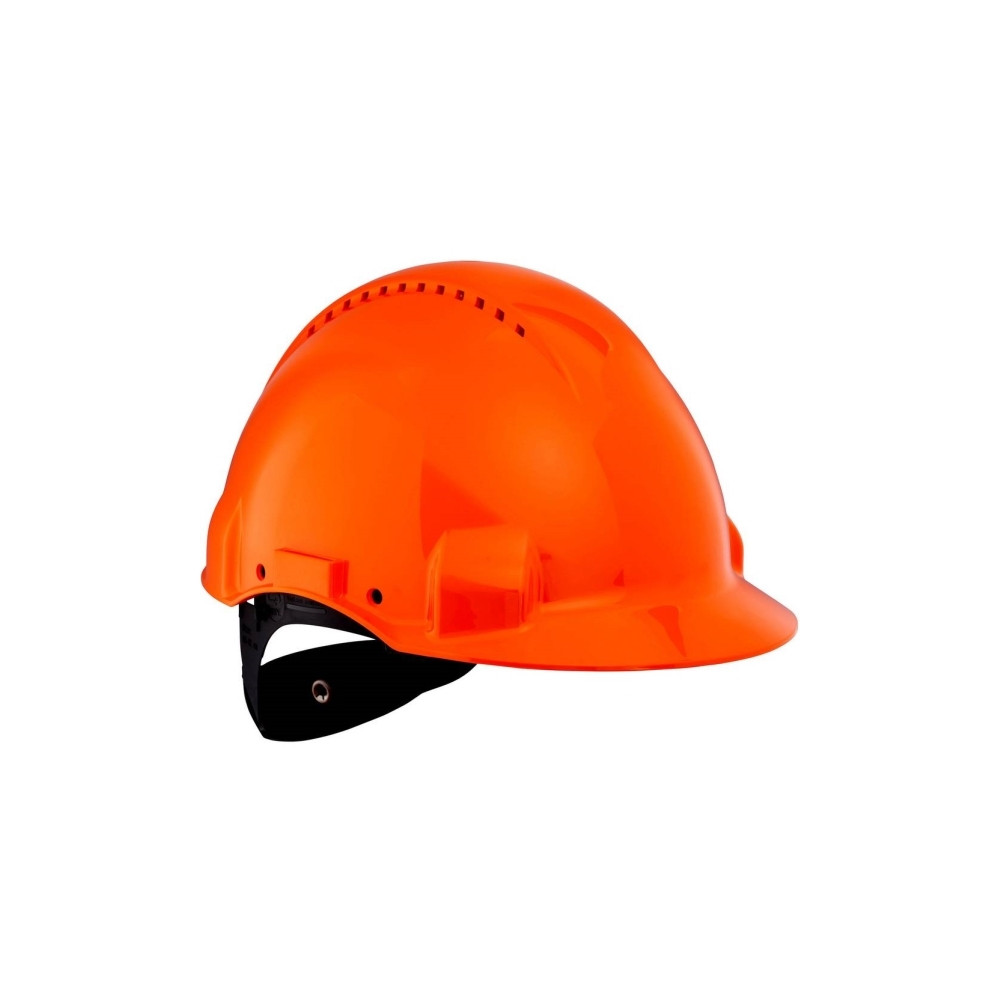 Produktbild för 3M skyddshjälm med UV-sensor orange G3000 G30NUO EN 397 (G30...