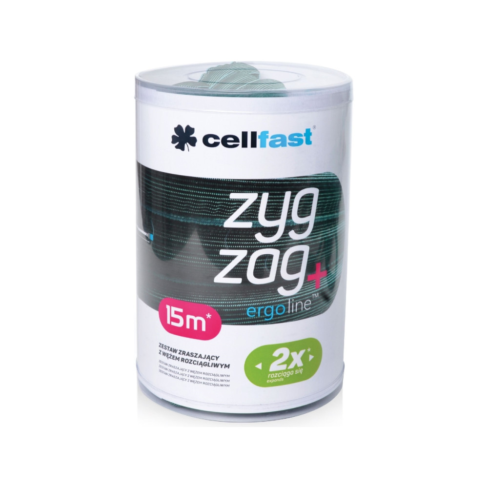 Produktbild för Cellfast bevattningsset 7,5-15m ZYGZAG med 2 x expanderbar s...