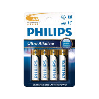 Produktbild för Philips ExtremeLife+ LR6E4B batteri - 4 x AA-typ - alkaliskt