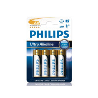 Produktbild för Philips ExtremeLife+ LR6E4B batteri - 4 x AA-typ - alkaliskt