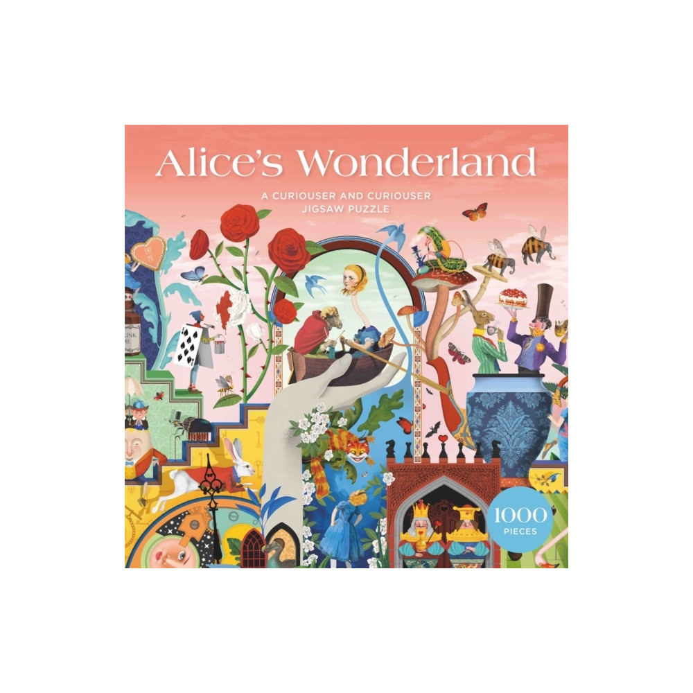 Produktbild för Pussel Alice's Wonderland 1000 bitar