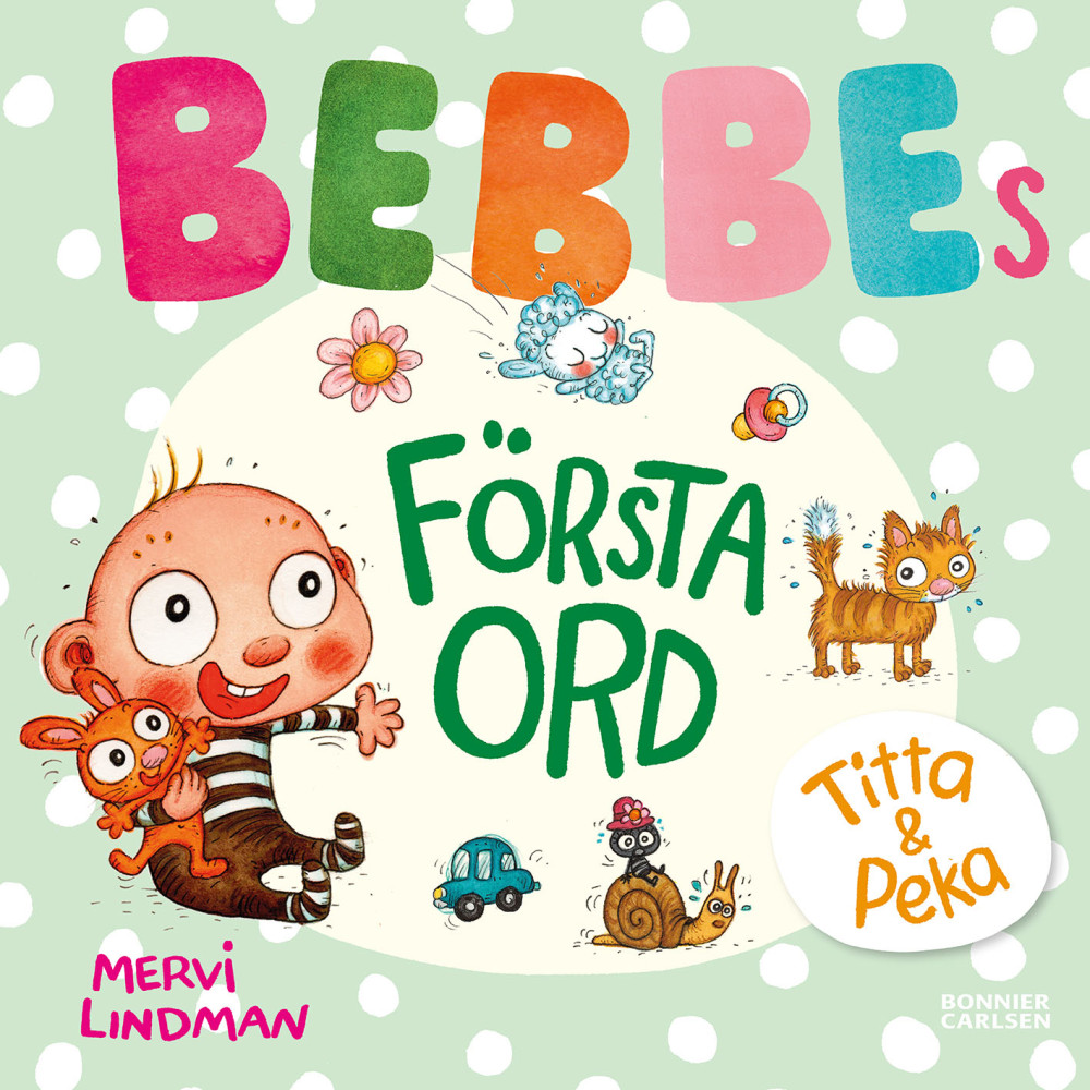 Produktbild för Bebbes första ord