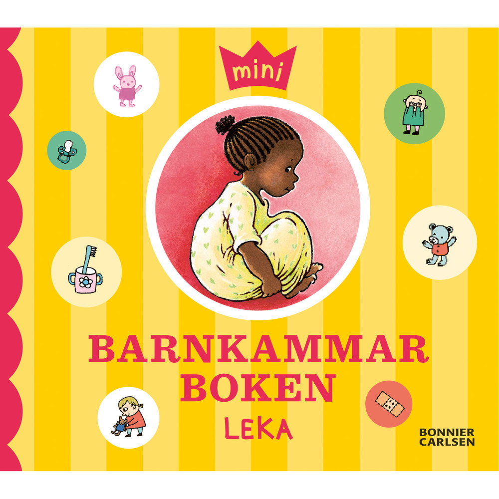 Produktbild för Minibarnkammarboken. Leka