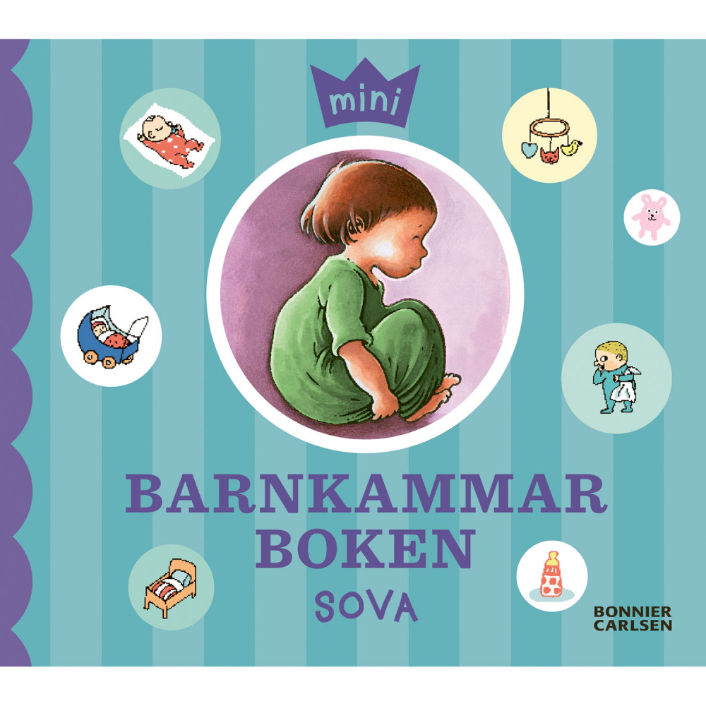 Produktbild för Minibarnkammarboken. Sova