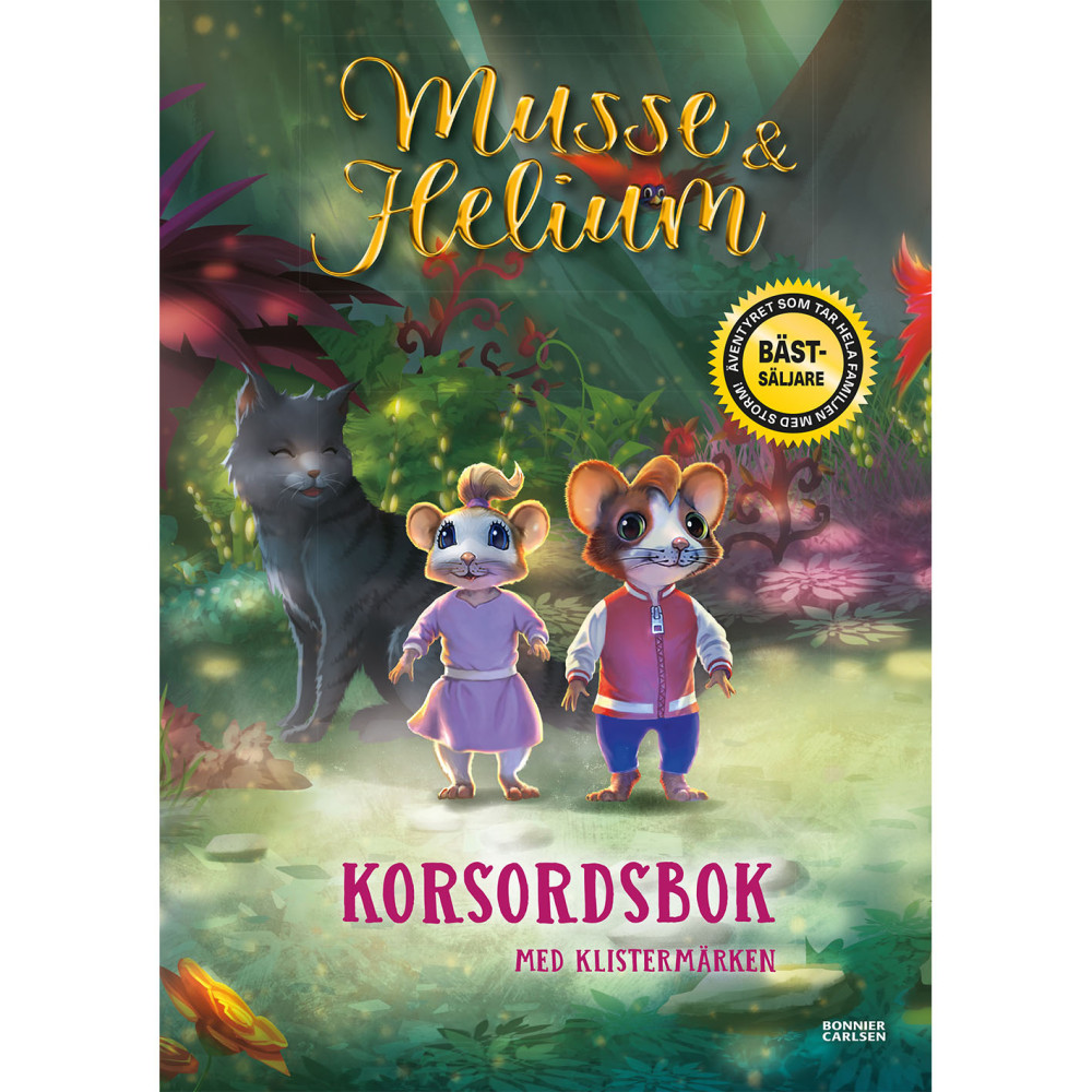 Produktbild för Musse & Helium: Korsordsbok