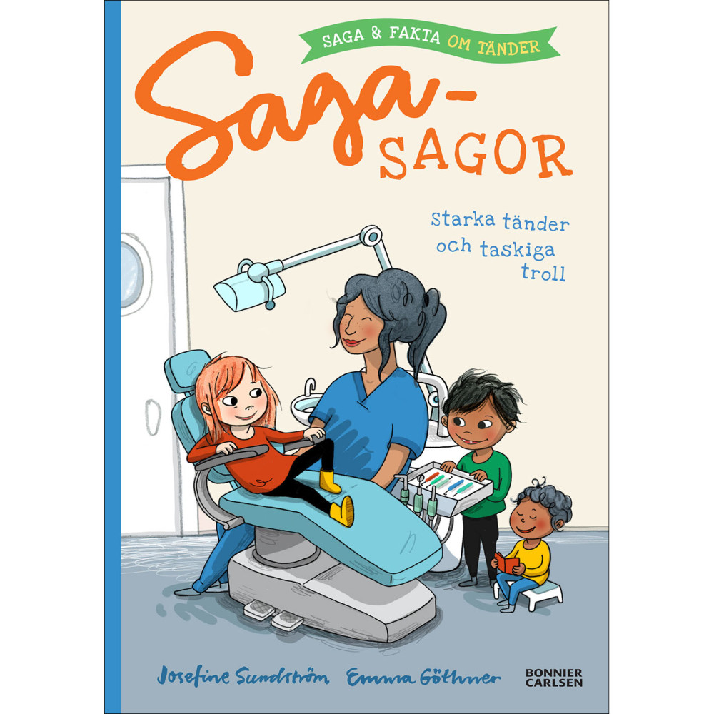 Produktbild för Sagasagor. Starka tänder och taskiga troll. Saga och fakta