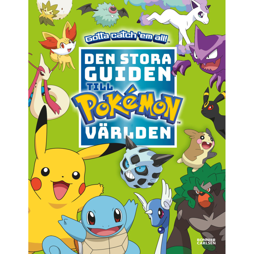 Produktbild för Den stora guiden till Pokémonvärlden