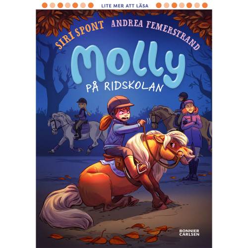 Bonnier Molly på ridskolan