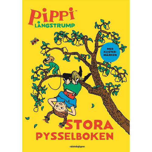 Astrid Lindgren Pippi Långstrump stora pysselboken : med klistermärke