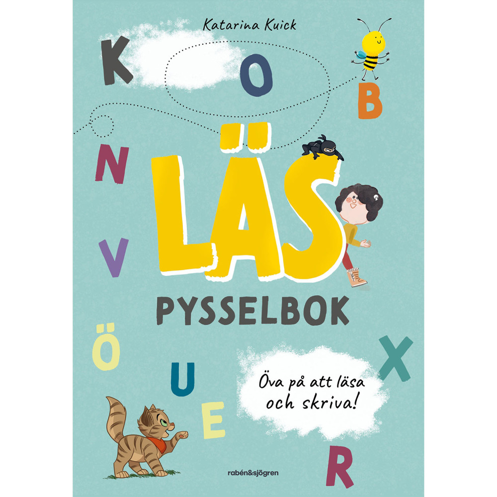 Produktbild för Läs pysselbok : öva på att läsa och skriva