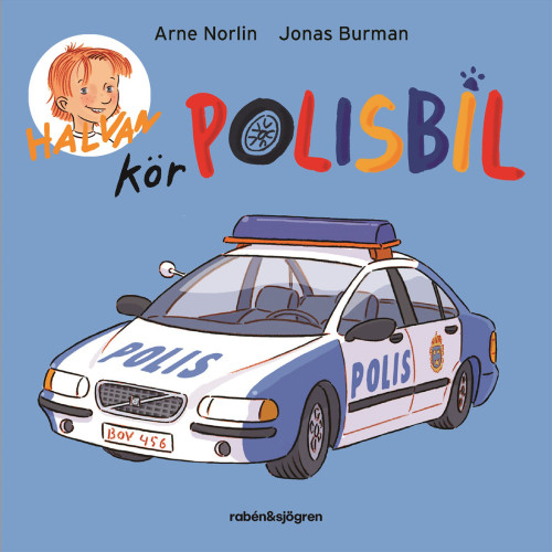 RABÉN & SJÖRGREN Halvan kör polisbil