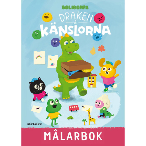 Bolibompa Bolibompa : Draken och känslorna Målarbok