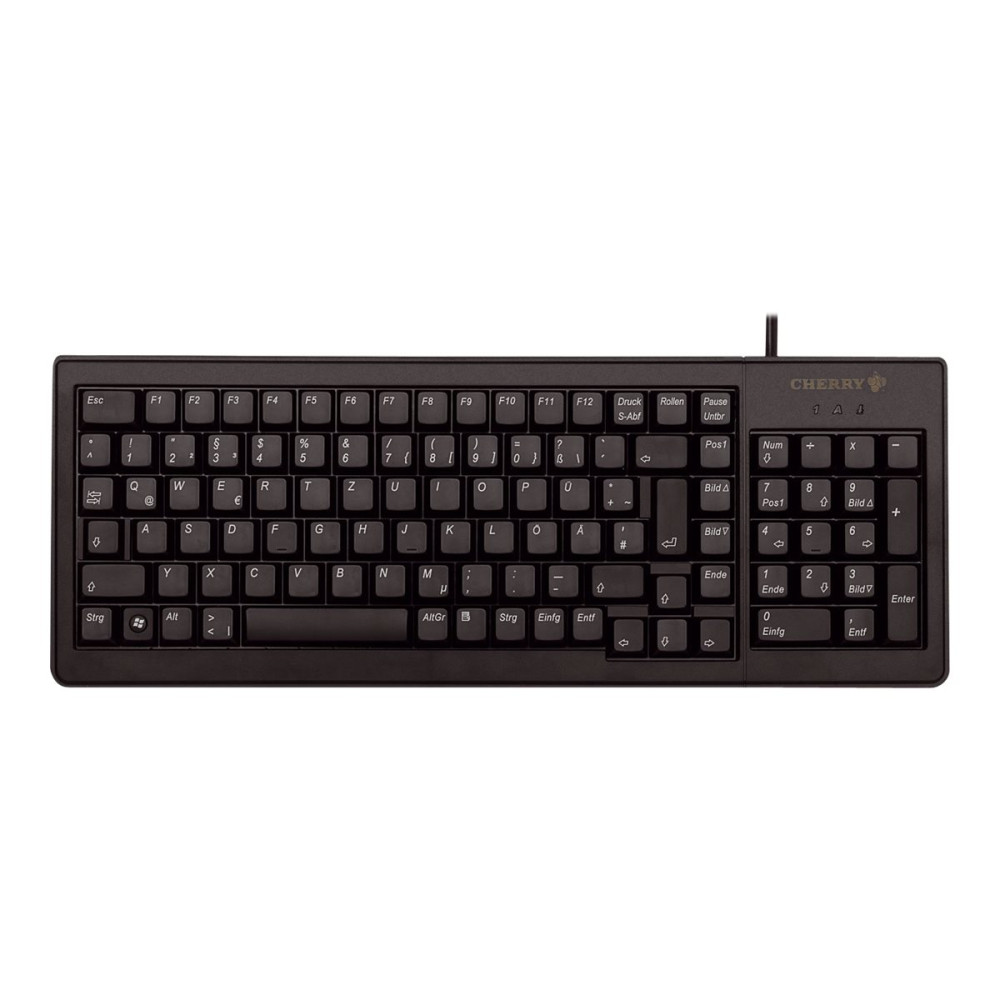 Produktbild för CHERRY G84-5200 XS Complete Keyboard - tangentbord - QWERTY - amerikansk - svart Inmatningsenhet