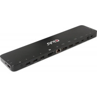 Produktbild för Club 3D - dockningsstation - USB-C - 2 x HDMI, DP - 1GbE
