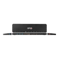 Produktbild för Club 3D - dockningsstation - USB-C - 2 x HDMI, DP - 1GbE
