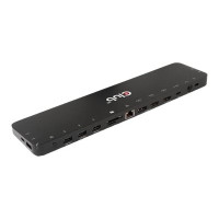Produktbild för Club 3D - dockningsstation - USB-C - 2 x HDMI, DP - 1GbE