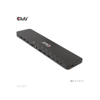 Produktbild för Club 3D - dockningsstation - USB-C - 2 x HDMI, DP - 1GbE