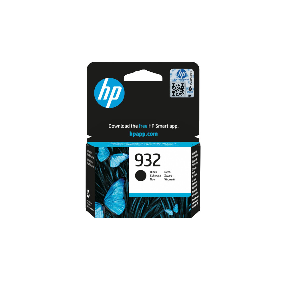 Produktbild för HP 932 - svart - original - bläckpatron
