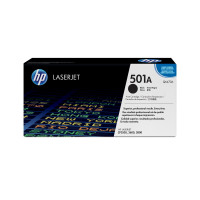 Produktbild för HP 501A - svart - original - LaserJet - tonerkassett (Q6470A)