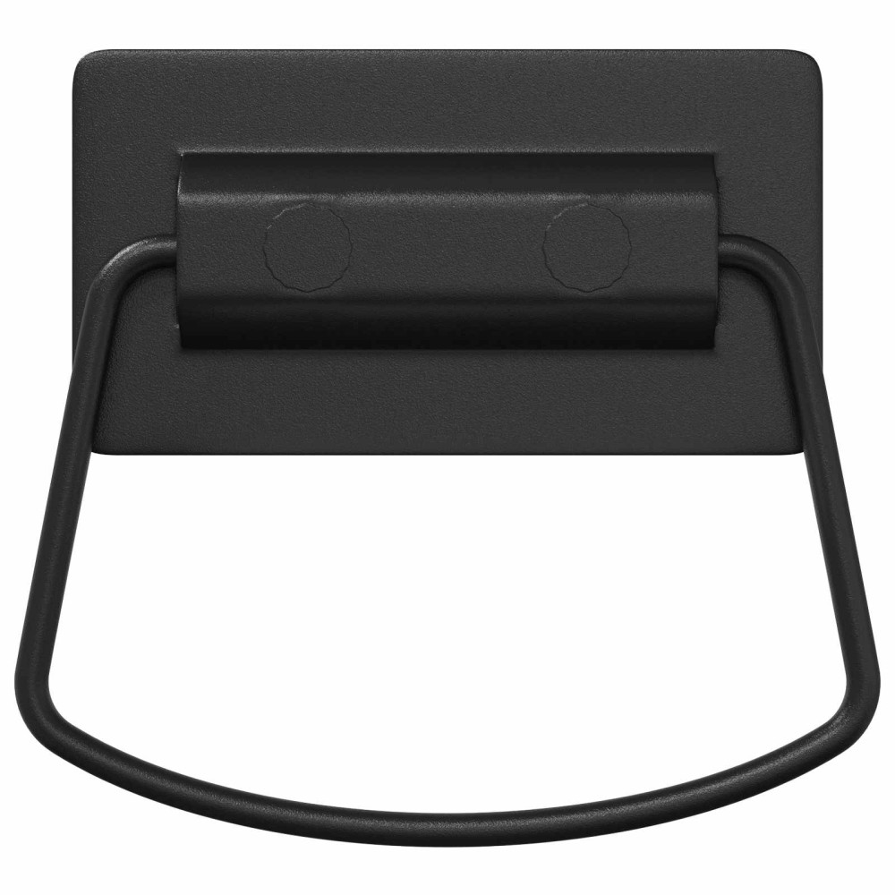 Produktbild för Skåpshandtag 2 pcs Svart 85 x 45 mm Metall
